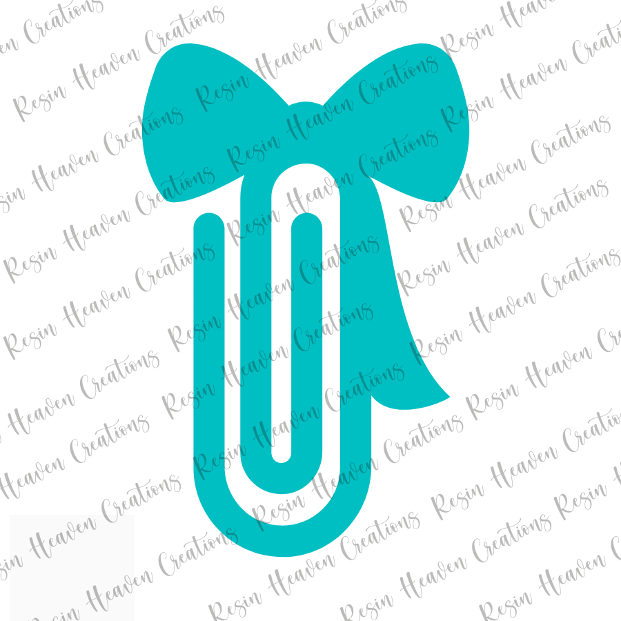 Bow 2 Paperclip (Clear)