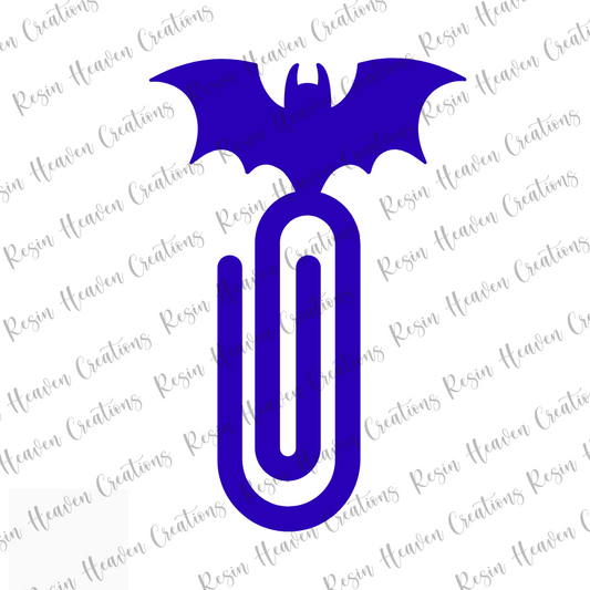 Bat Paperclip 1  (Clear)