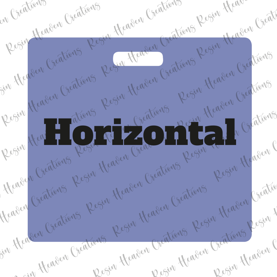Clear Lightweight Horizontal Badge Buddy