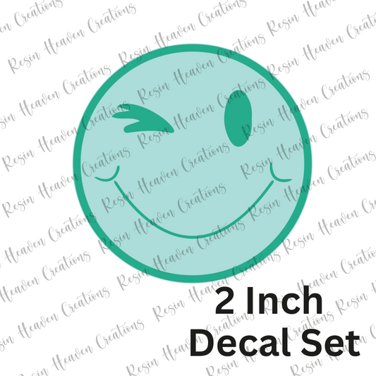 Smiley Wink (Decal Set)