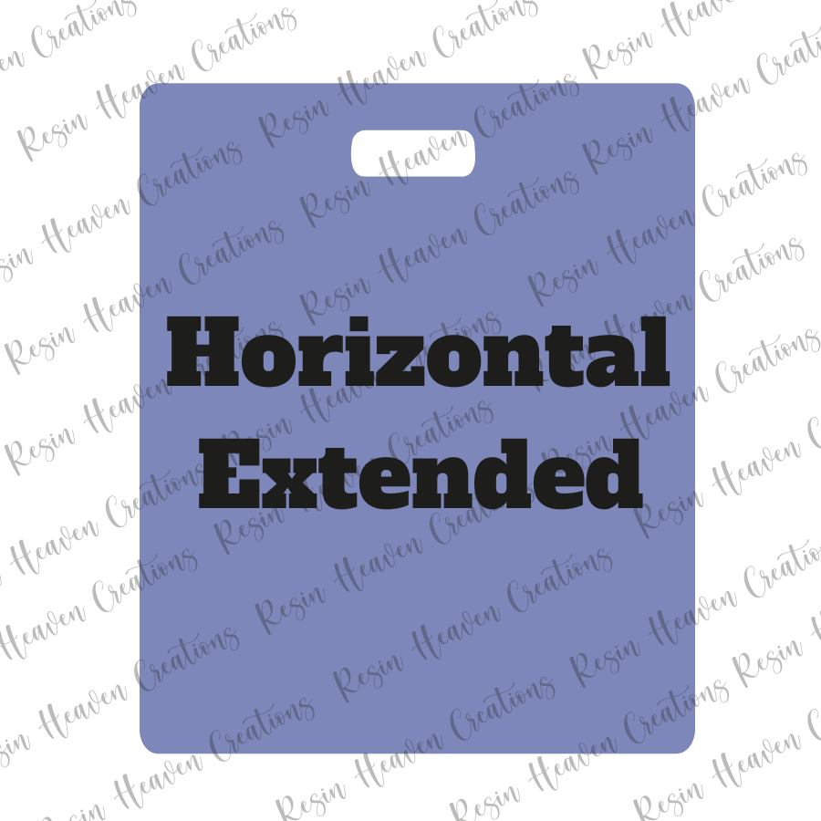 Clear Lightweight Horizontal Extended Badge Buddy