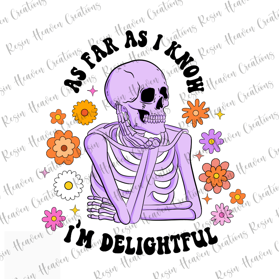 I'm Delightful (Decal Set)