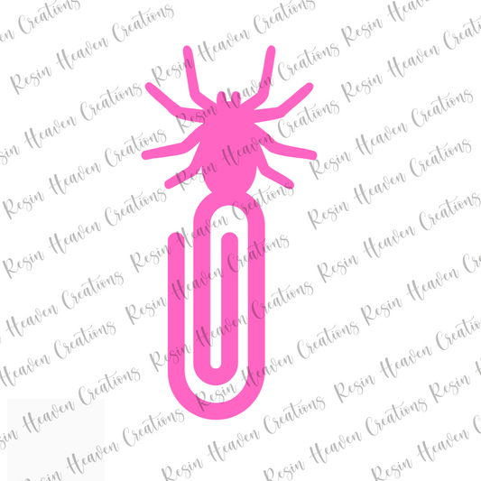 Spider 1 Paperclip (Clear)