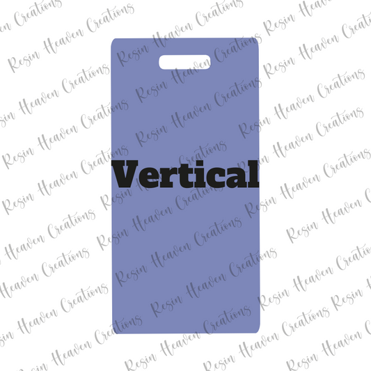 Clear Lightweight Vertical Badge Buddy