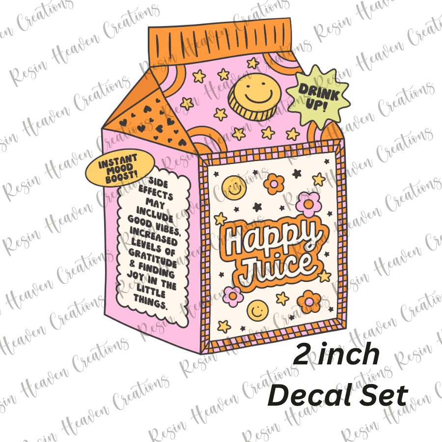Happy Juice (Decal Set)