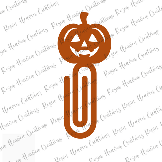 PUMPKIN 1 Paperclip (Clear)