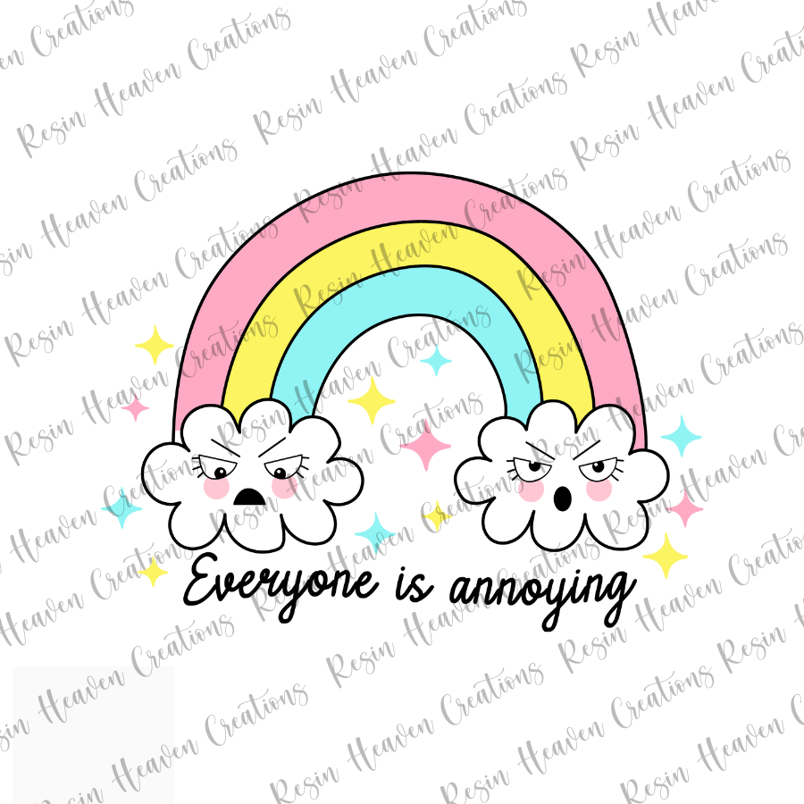 EVERYONE IS ANNOYING (Decal Set)