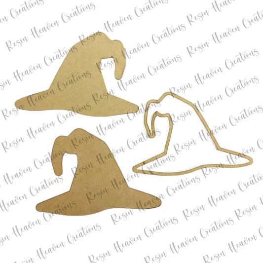 Witch Hat Shaker (KEYCHAIN OR BADGE)