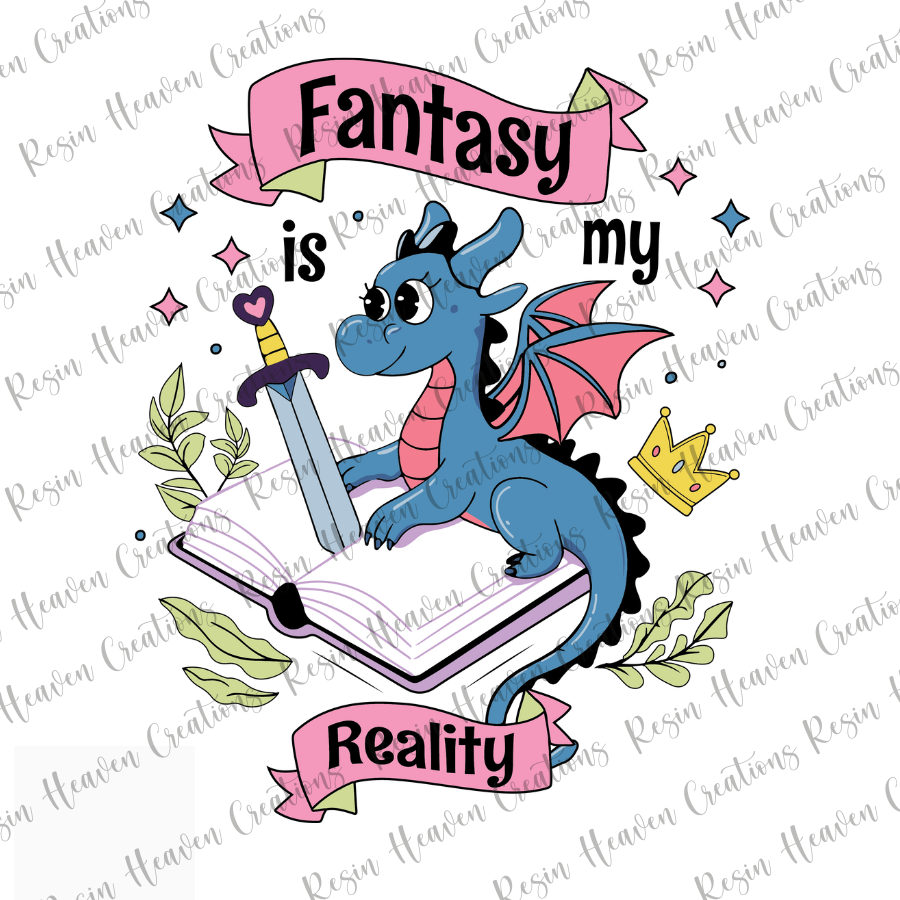 FANTASY IS MY REALITY (Decal Set)