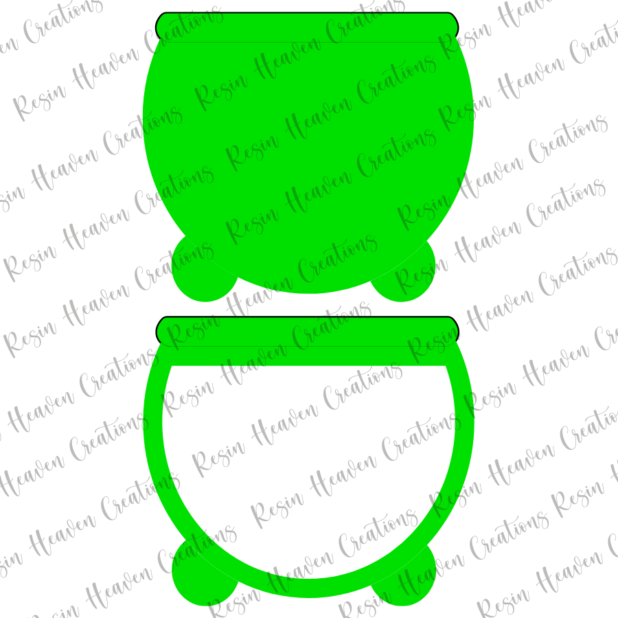 Cauldron Shaker (keychain or badge reel)