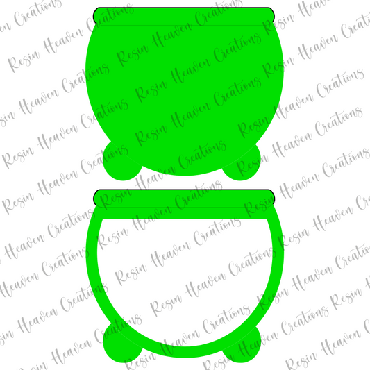 Cauldron Shaker (keychain or badge reel)