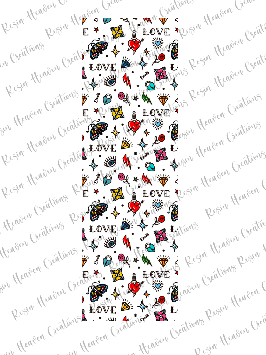Printed waterslide 0337