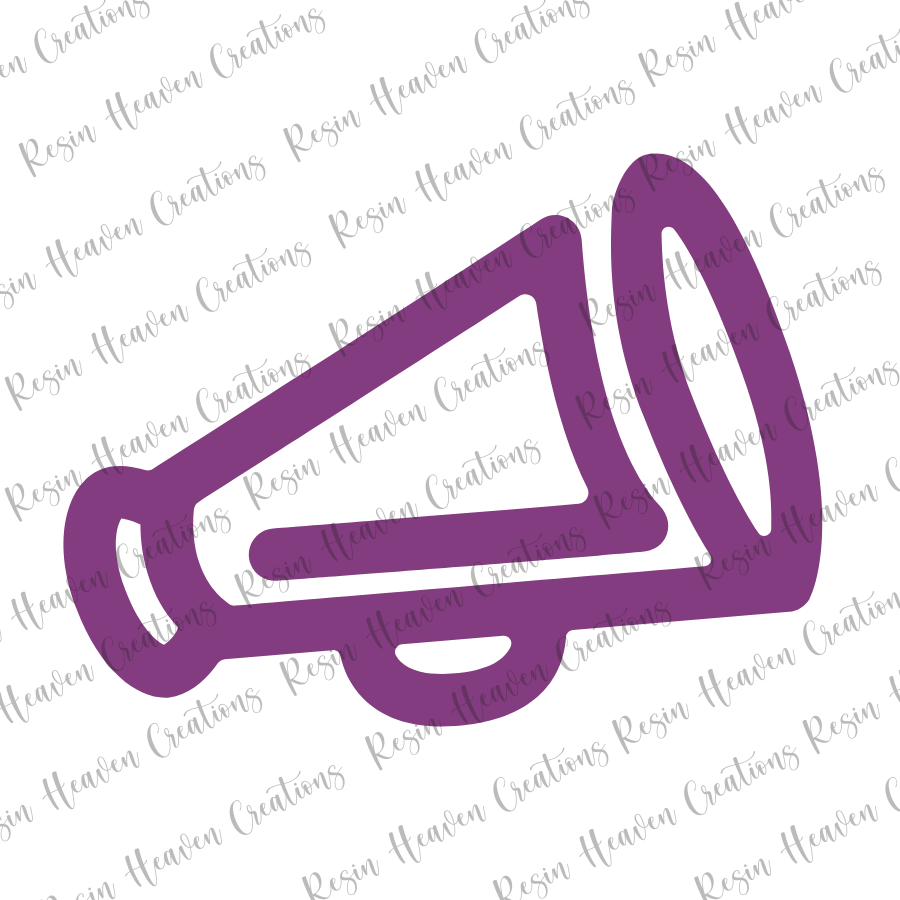 Cheer Paperclip (Clear)