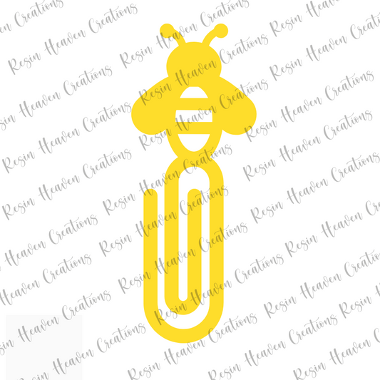 Bee jumbo Paperclip (Clear)