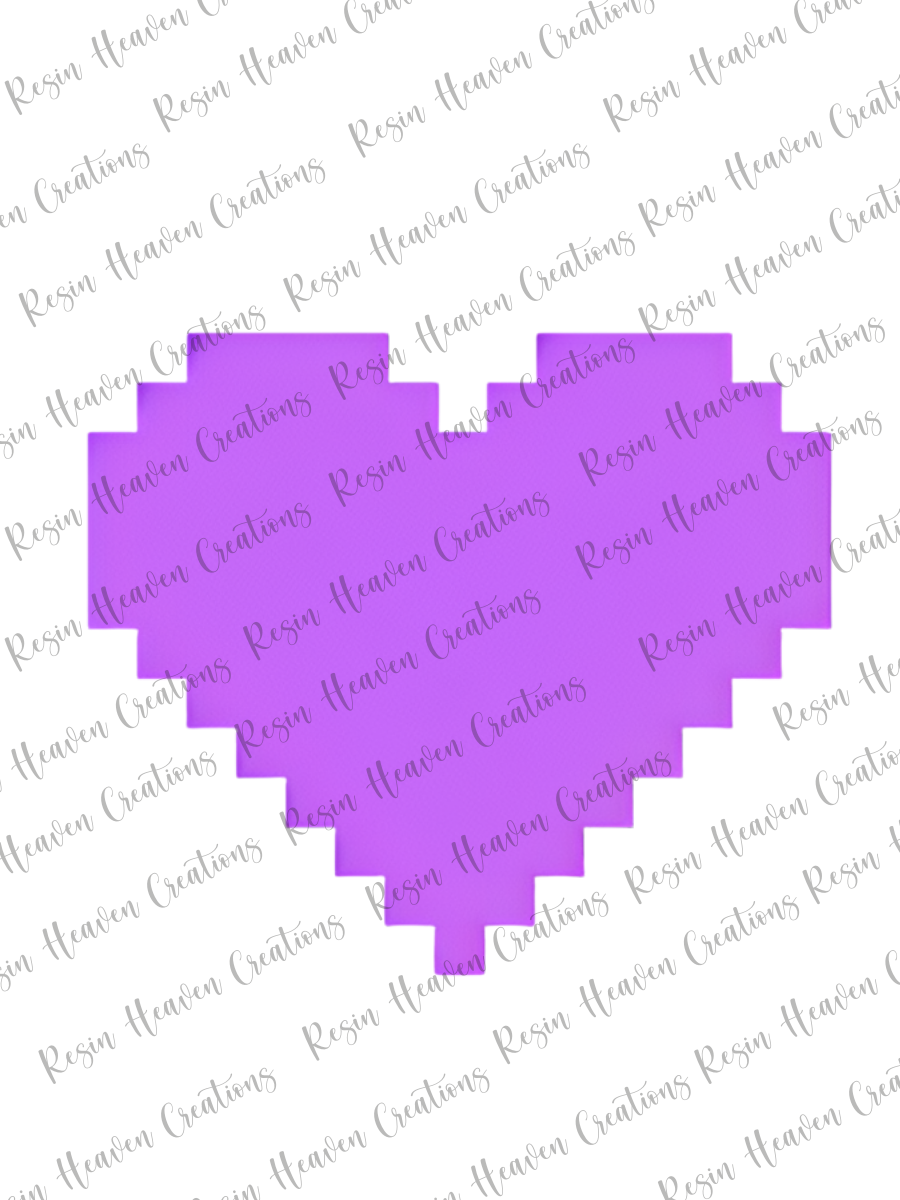 Gamer Heart Shaker (KEYCHAIN OR BADGE)