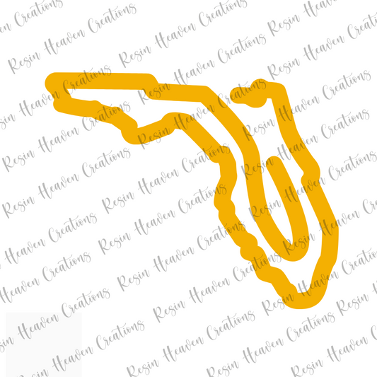 Floridia State Jumbo Paperclip (WHITE ACRYLIC)