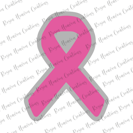Awareness Ribbon (keychain or badge reel)