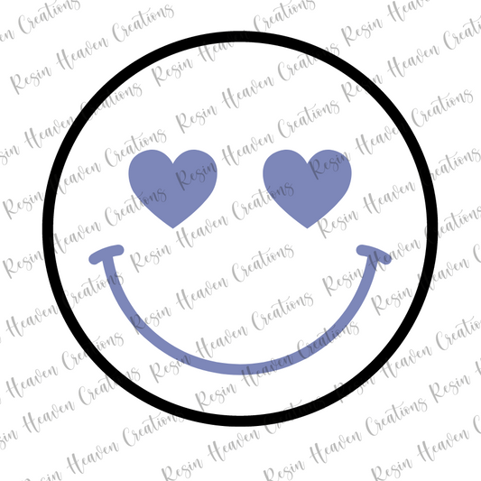 Smiley face 2 shaker (keychain or badge reel)