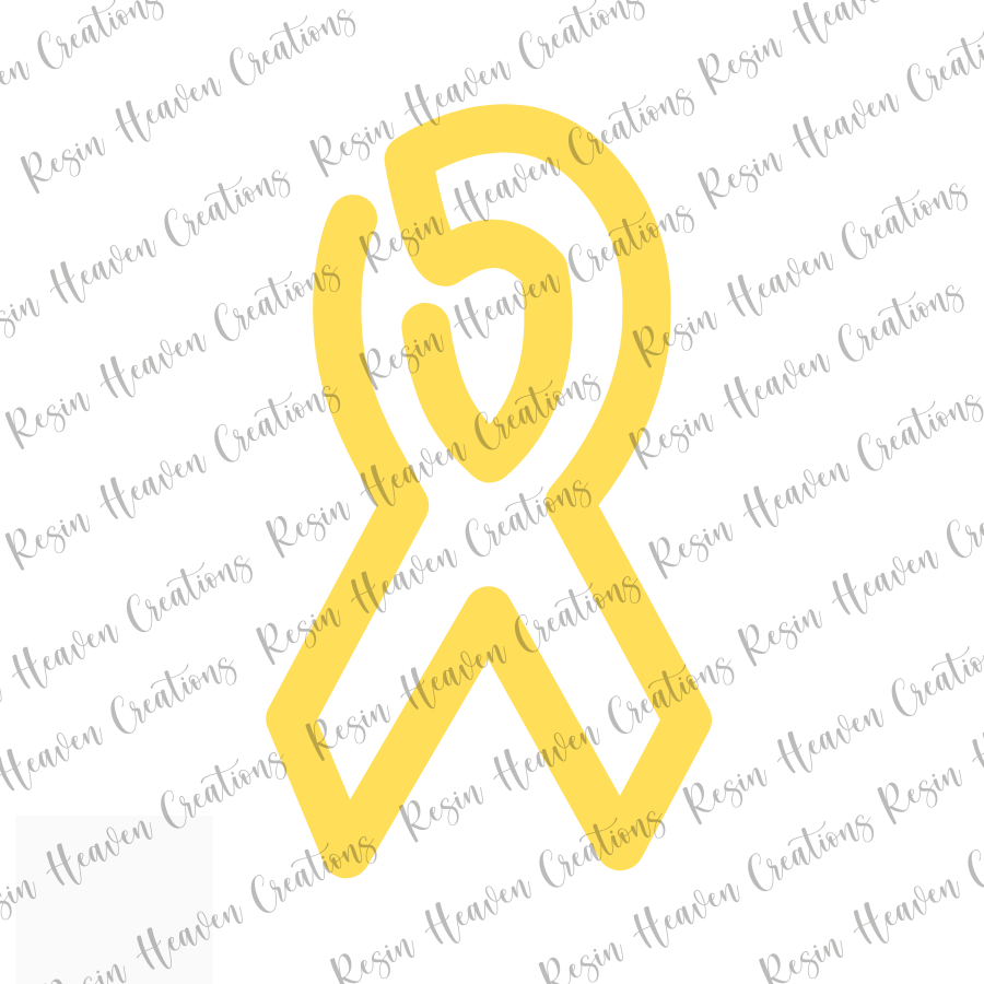 Ribbon Jumbo Paperclip (WHITE ACRYLIC)