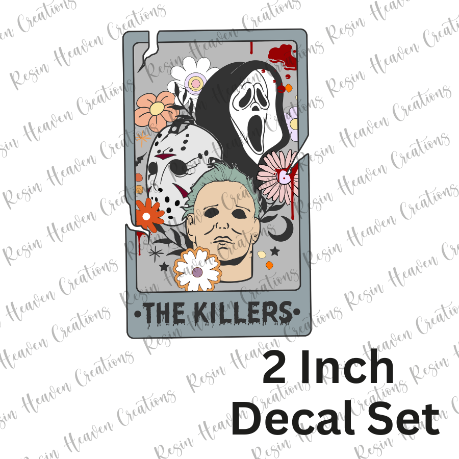 Tarot Card The Killers (Decal Set)