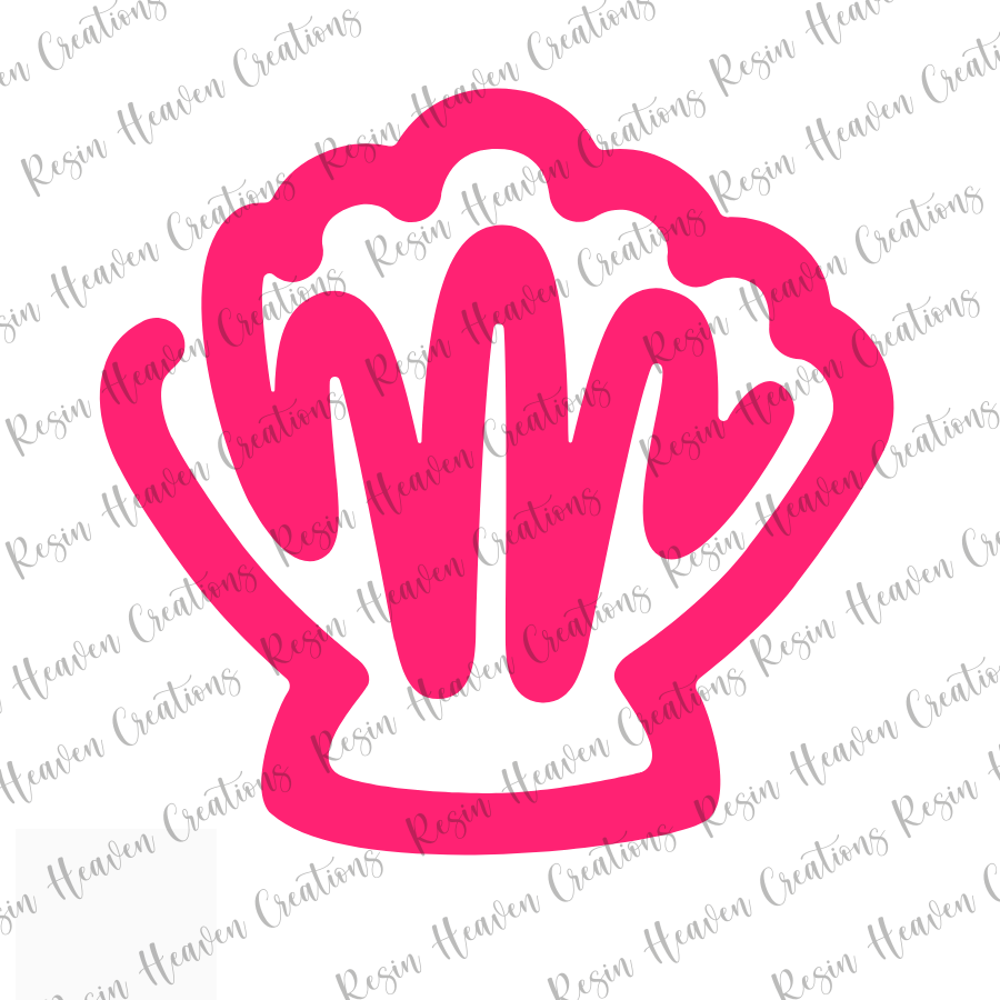 Sea Shell  Paperclip (Clear)