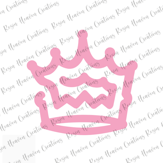 Crown Jumbo Paperclip (Clear)