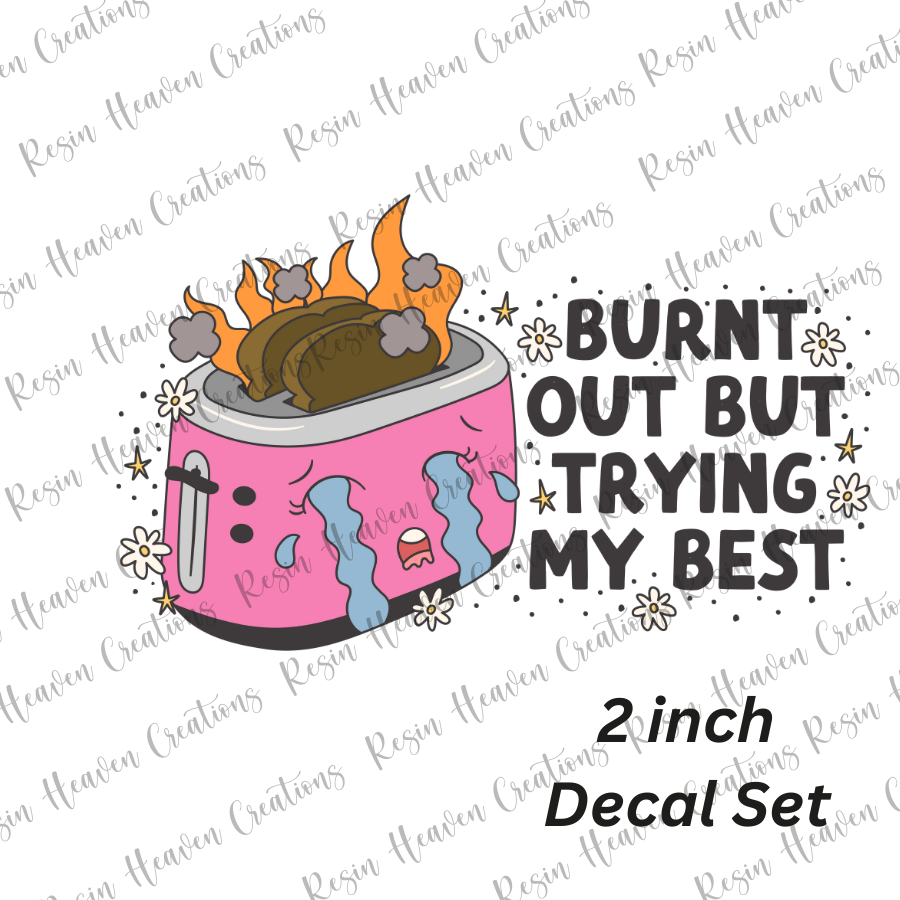 BURNT OUT (DECAL SET)