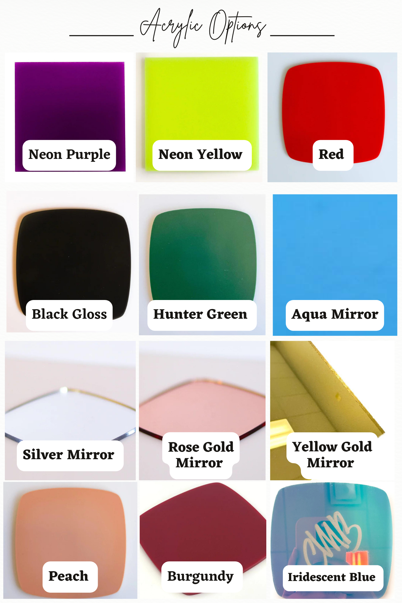 Tooth Tumbler Name Plate