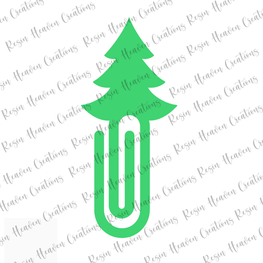 TREE JUMBO Paperclip (Clear)