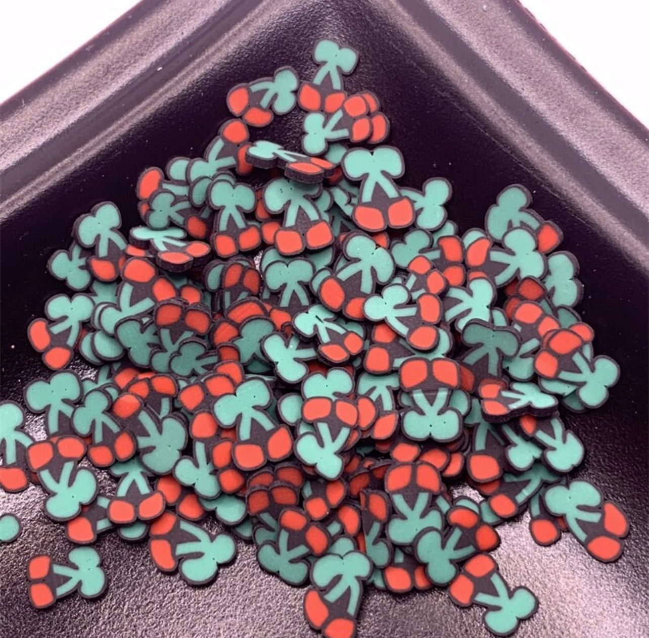 Cherries Clay Pieces
