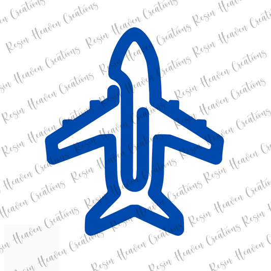 Airplane Paperclip (Clear)