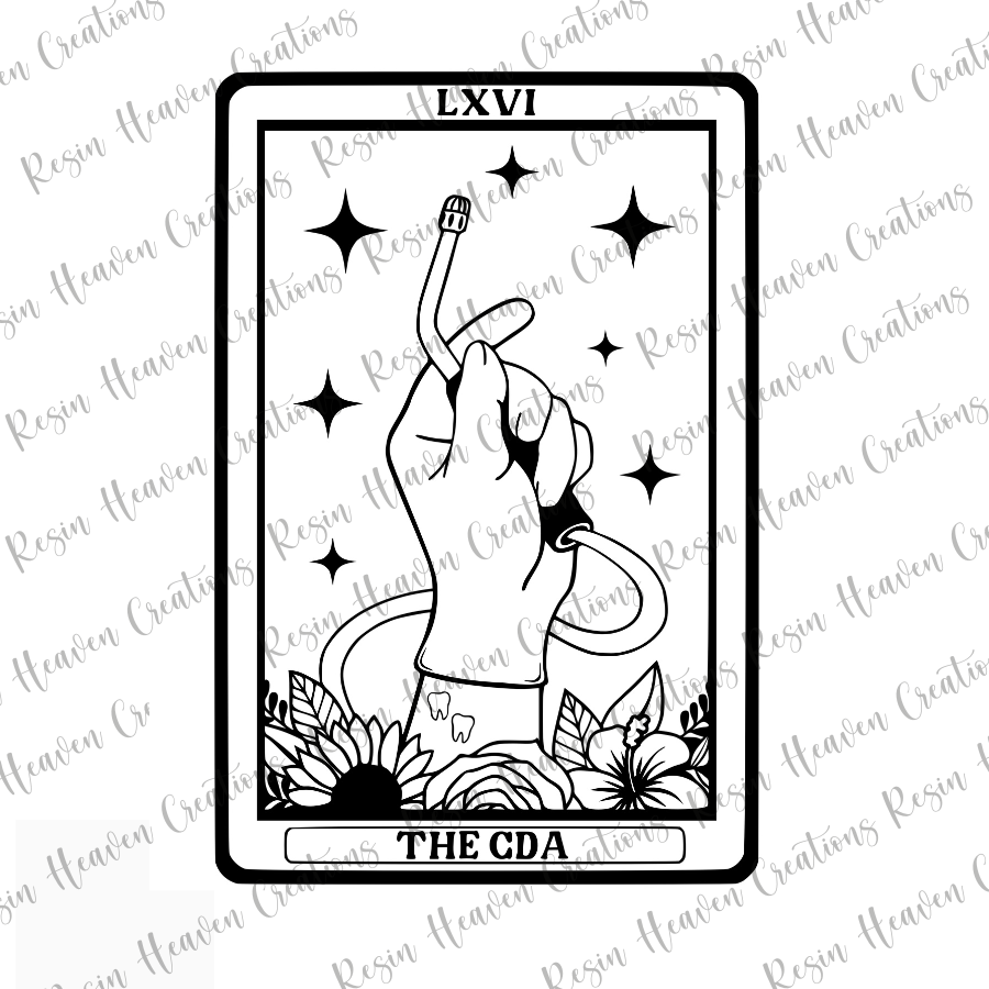 THE CDA TARROT CARD (Decal Set)
