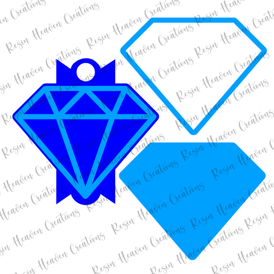 40oz Diamond Shaker Blank