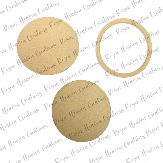 Circle Shaker (KEYCHAIN OR BADGE)