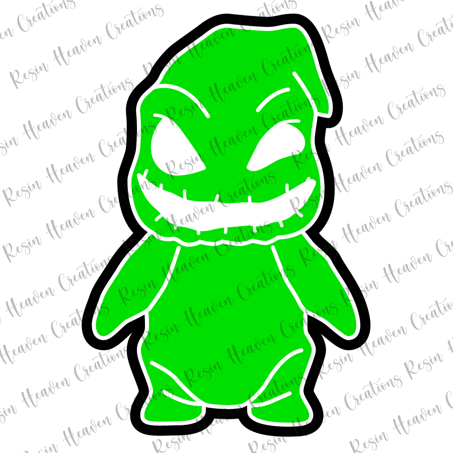 Oogie (keychain or badge reel)