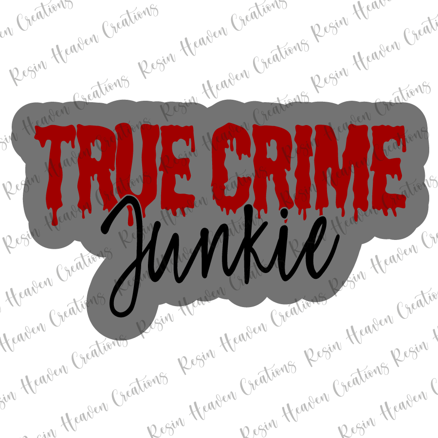 True Crime (keychain or badge reel)