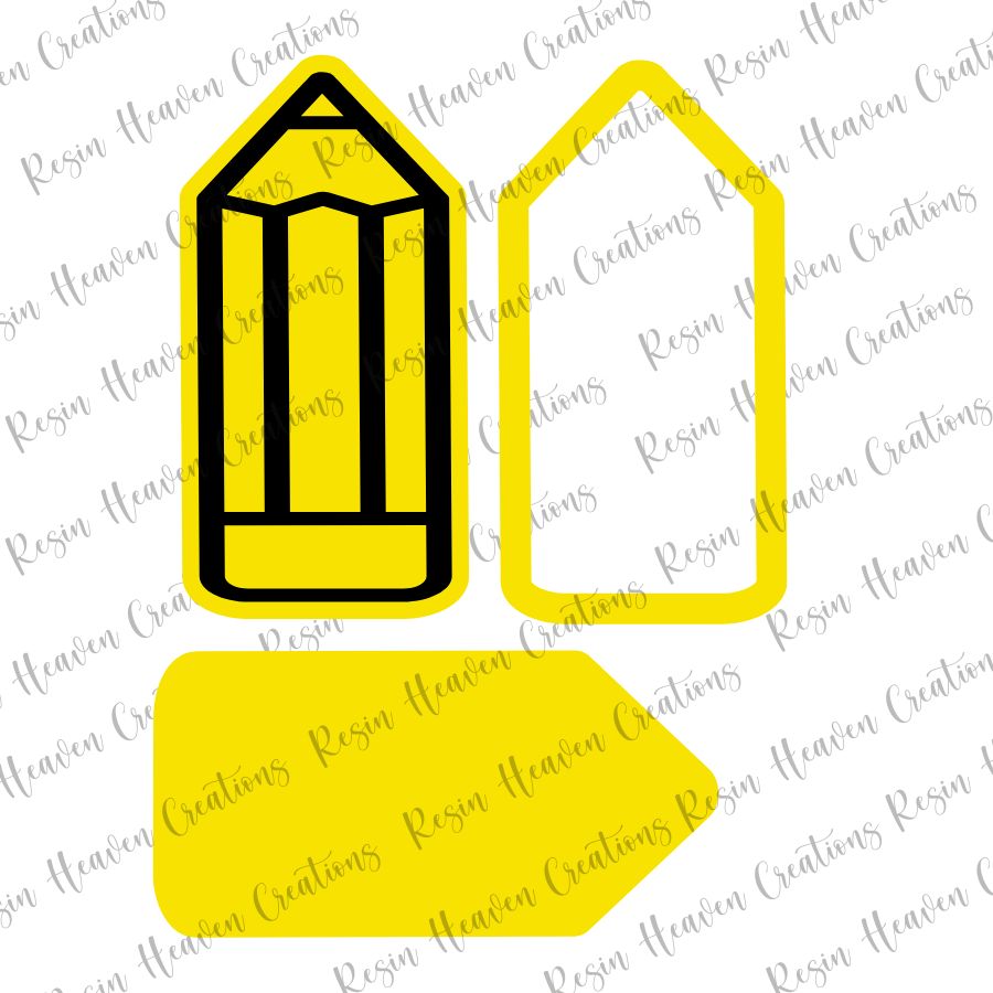 Pencil Shaker (keychain or badge reel)