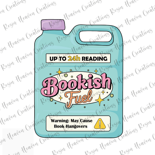 BOOKISH FUEL (Decal Set)