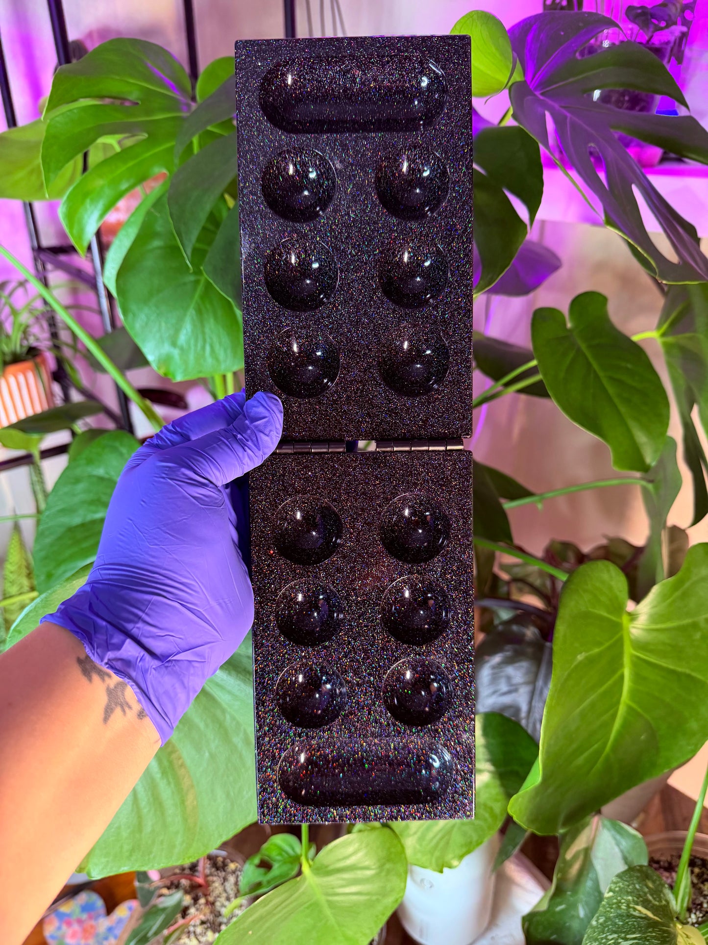 READY to SHIP Mancala Board (Black)