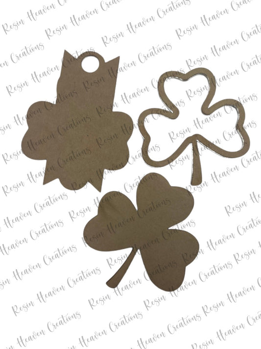 40oz 4 Leaf Clover Shaker Blank