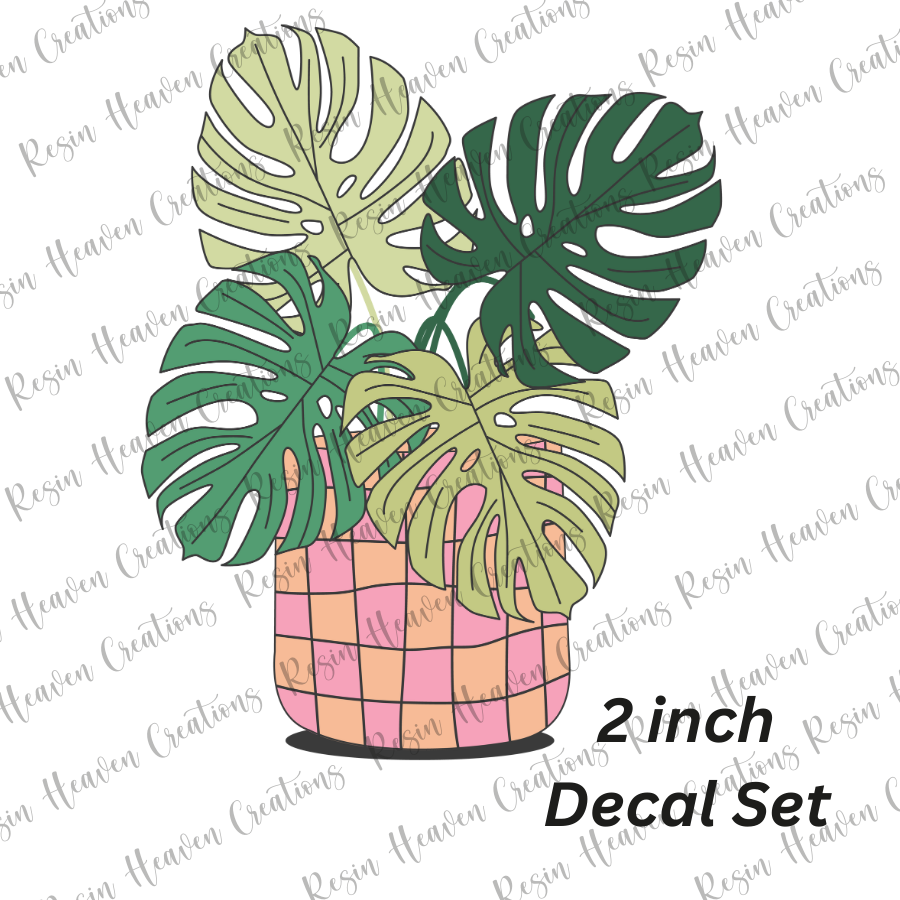 Checkered Plant (Decal Set)