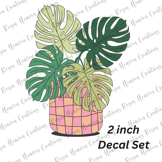 Checkered Plant (Decal Set)