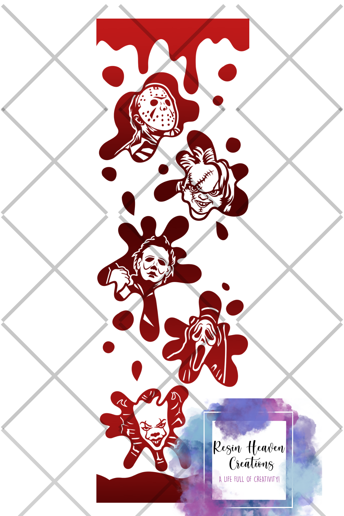 Printed waterslide 0367