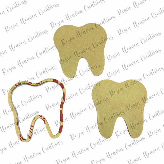 Wisdom Tooth Shaker  (KEYCHAIN OR BADGE)