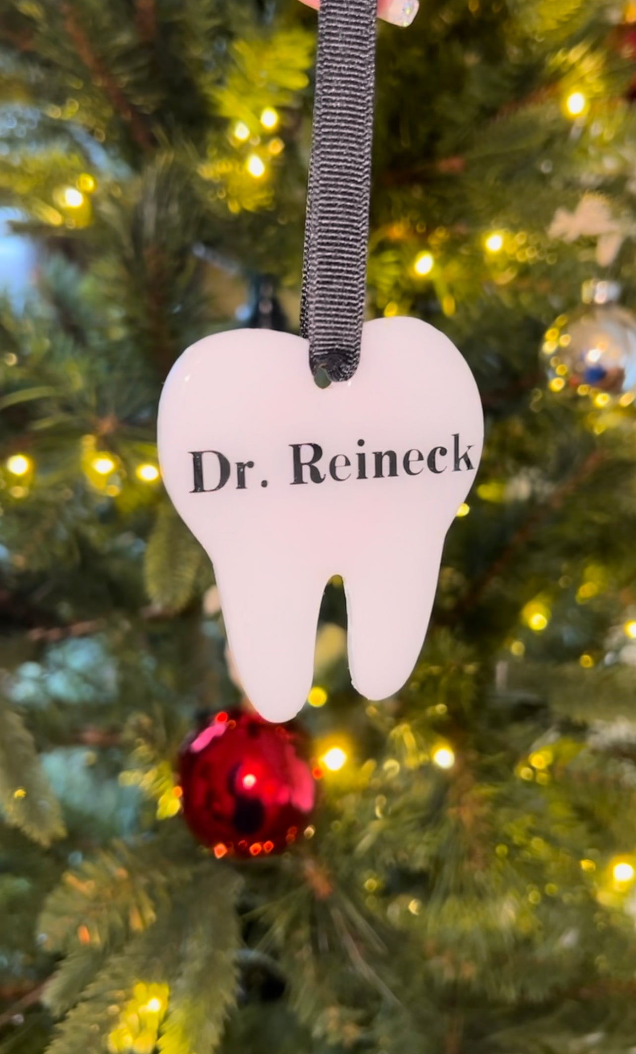 Personalized Tooth Ornaments / Keychain