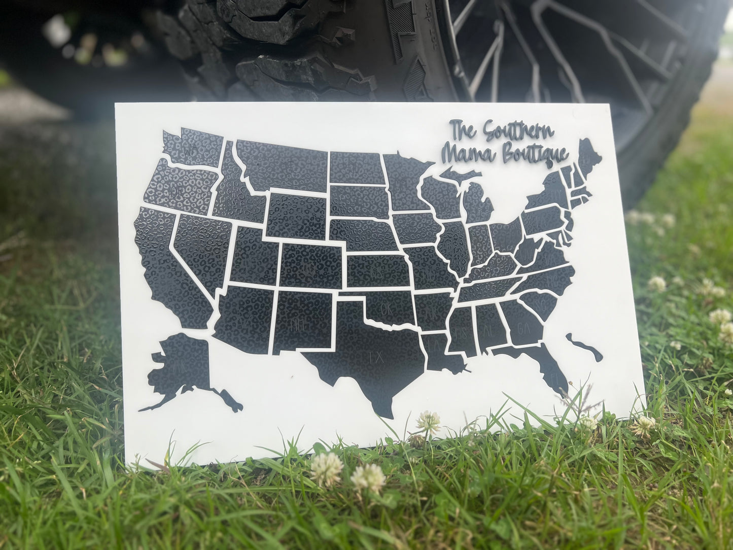 CUSTOM Reusable Sales Map Tracker for Small Businesses