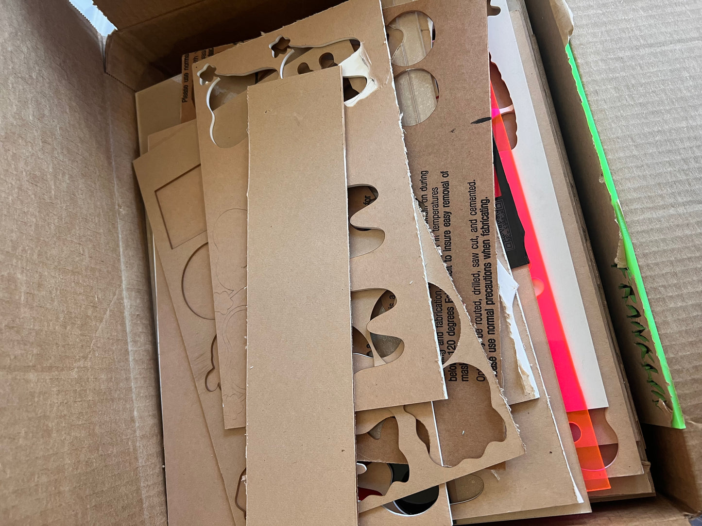 $35 Acrylic Scrap Box