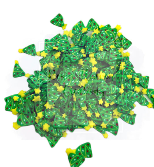 Christmas Tree Clay Pieces