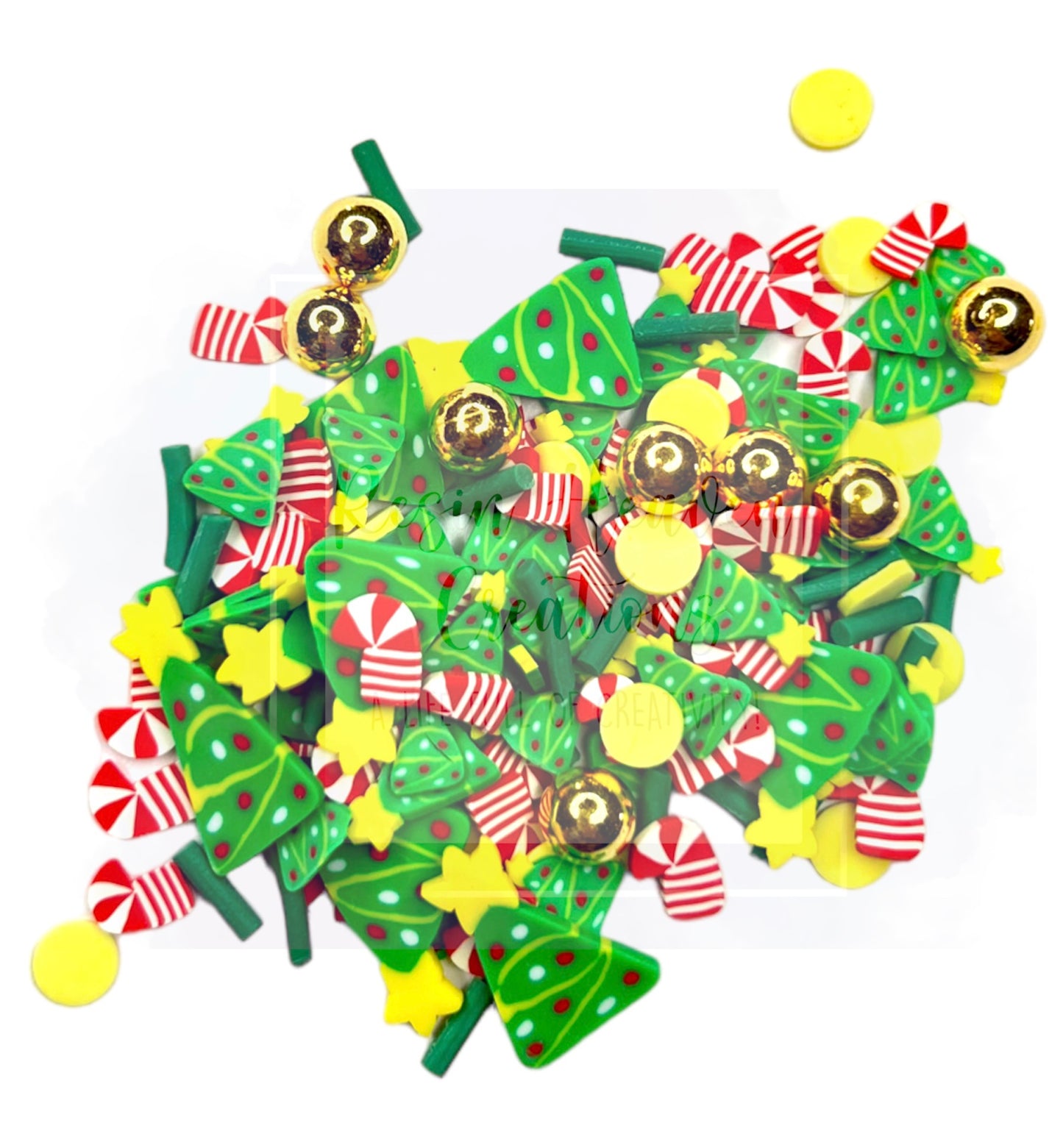 The Christmas Mix Clay Pieces