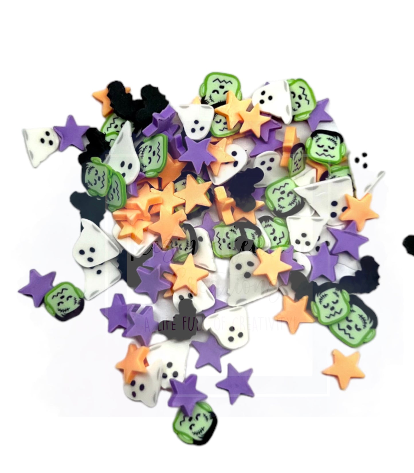 Rainbow Mix Clay Pieces